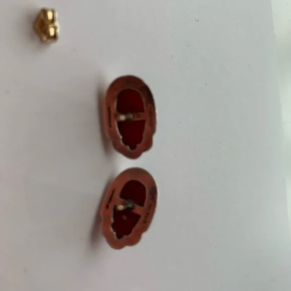 TIFFANY glass Scarab Earrings - Picture 12 of 16